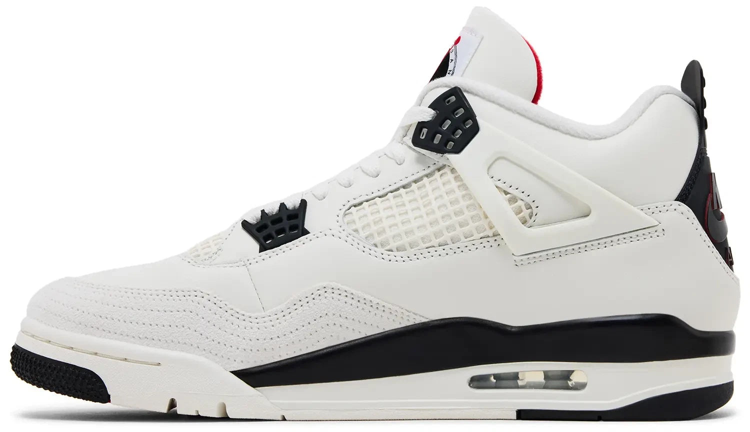 Nike Jordan 4 Retro 'Sail' Leather Sneakers IM4002-100