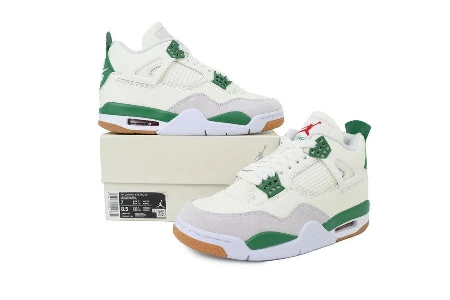 Nike Air Jordan 4 Retro 'Pine Green' DR5415-103 – Suede Overlays