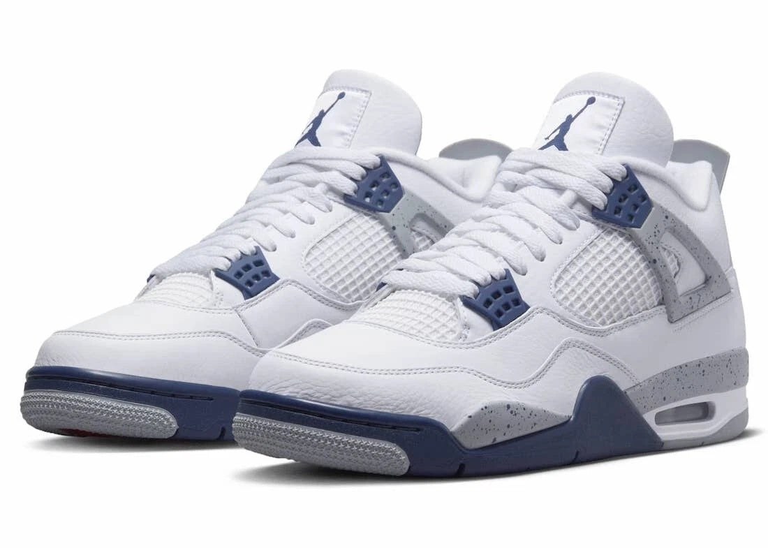 Air Jordan 4 Retro Midnight Navy DH6927-140 Men's Sneakers