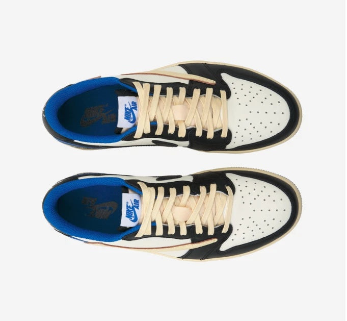 Jordan 1 Fragment DM7866-140 Military Blue Low