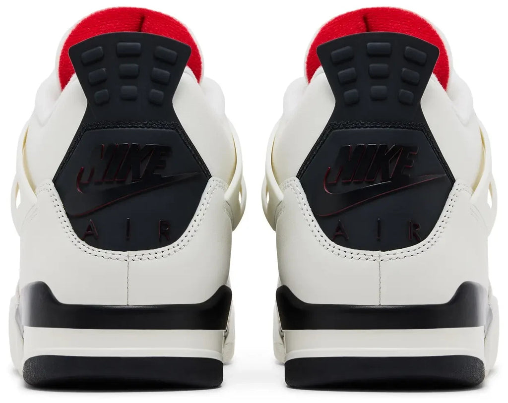 Nike Jordan 4 Retro 'Sail' Leather Sneakers IM4002-100