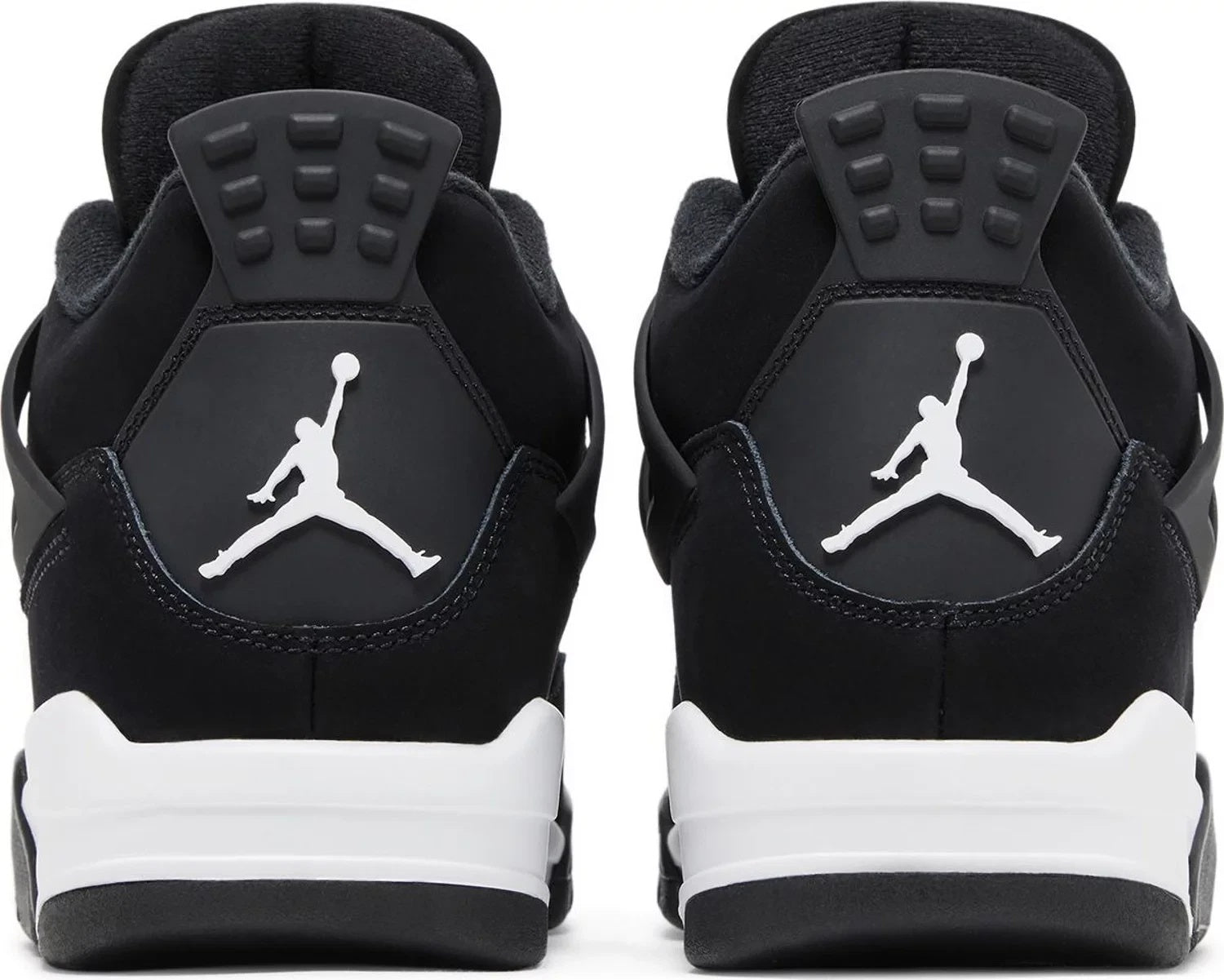 Jordan 4 Retro Black White Sneakers (FQ8138-001)
