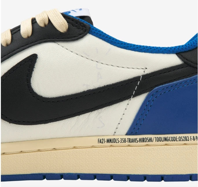 Jordan 1 Fragment DM7866-140 Military Blue Low