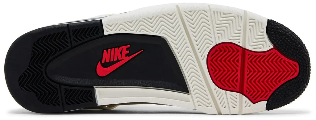 Nike Jordan 4 Retro 'Sail' Leather Sneakers IM4002-100