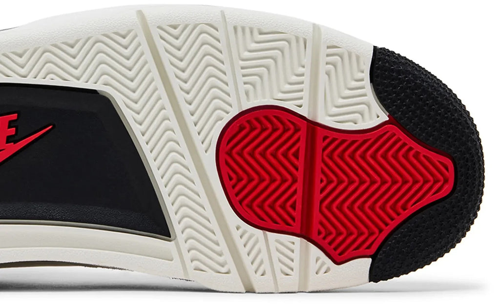 Nike Jordan 4 Retro 'Sail' Leather Sneakers IM4002-100