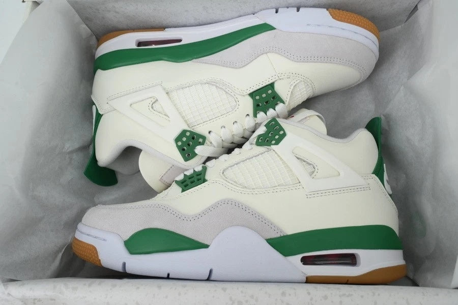 Nike Air Jordan 4 Retro 'Pine Green' DR5415-103 – Suede Overlays