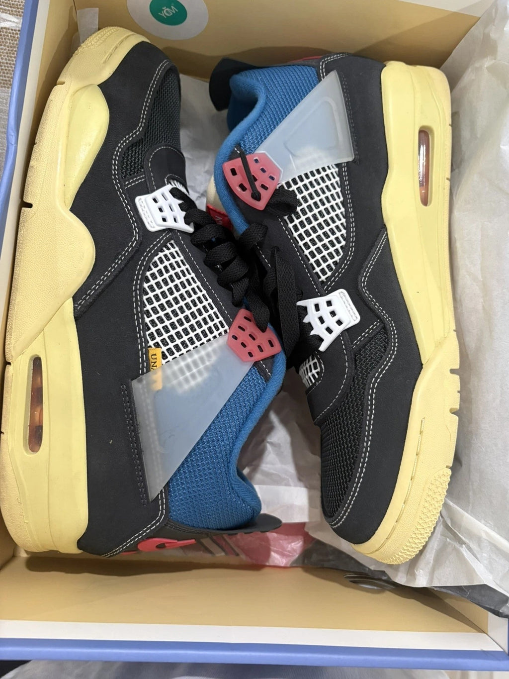 Nike Jordan 4 Retro Union LA Off Noir DC9533-001