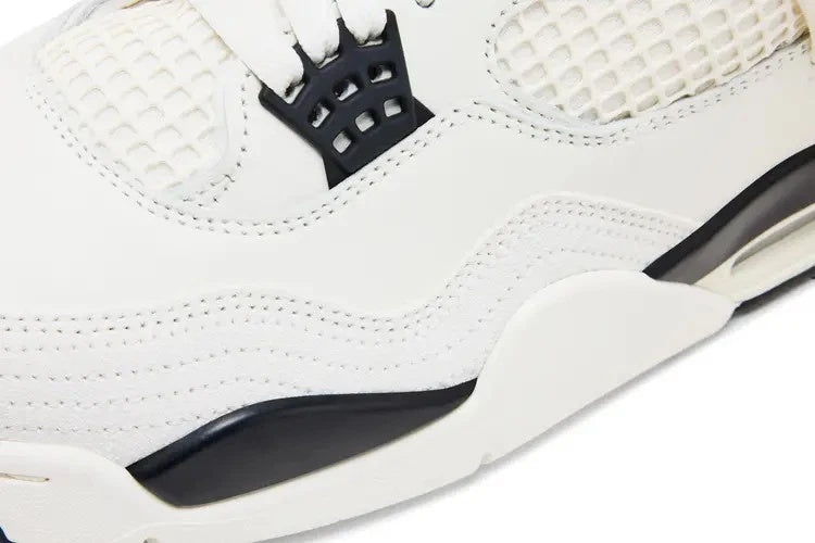 Nike Jordan 4 Retro 'Sail' Leather Sneakers IM4002-100